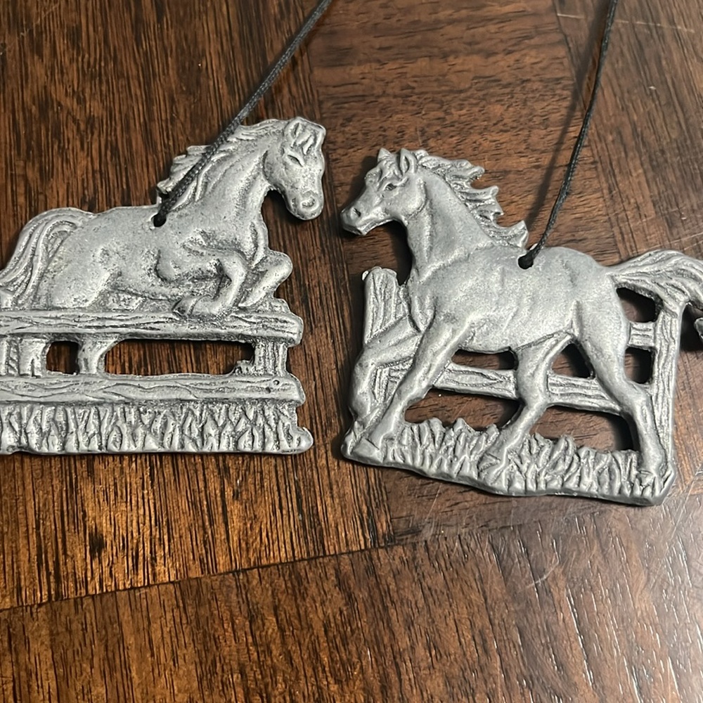VINTAGE HORSE WIND CHIMES CARSON 1993 horse decor garden - Picture 4 of 5
